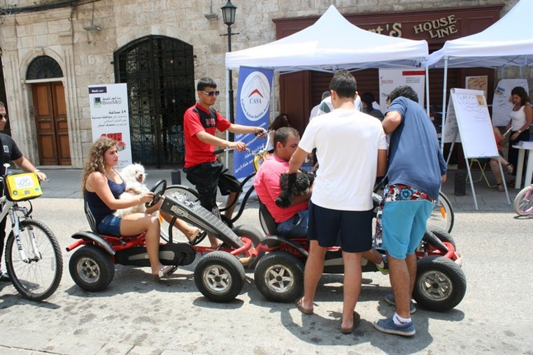 Jounieh on Bike Green Day
